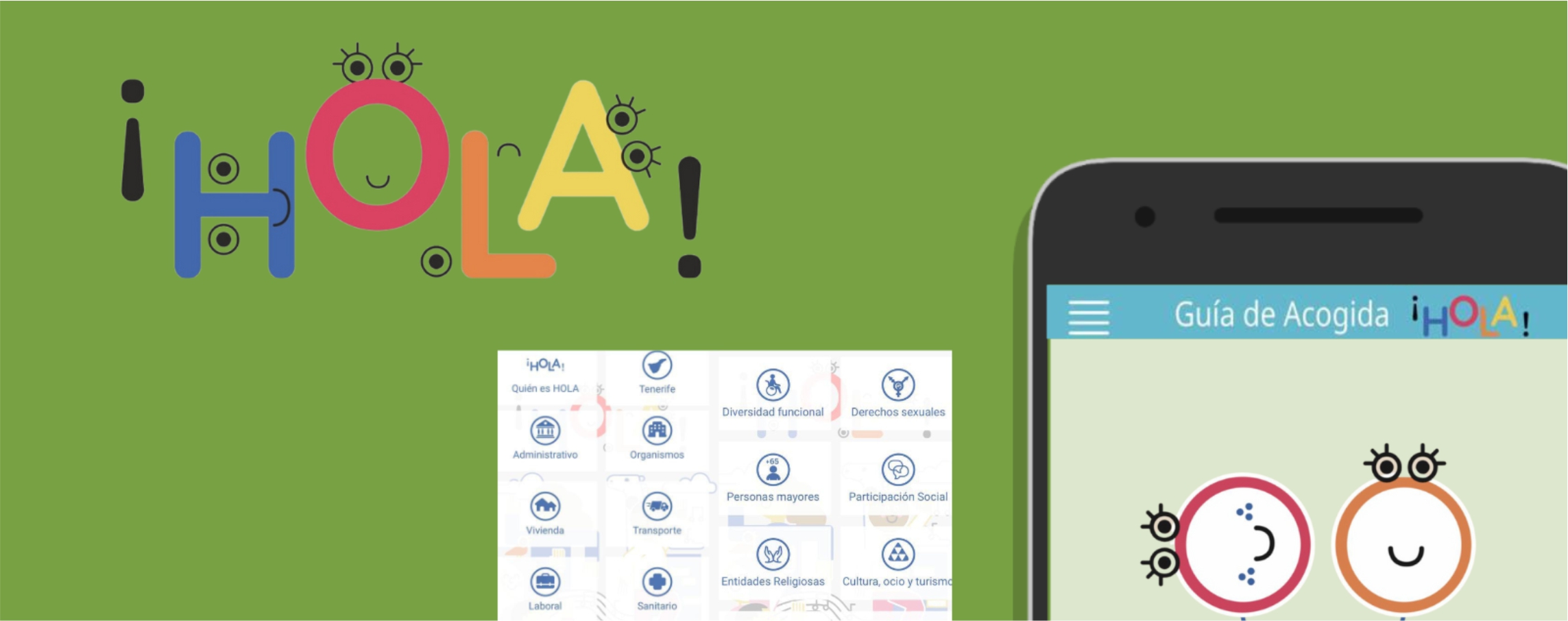 Guía ¡HOLA!, una app para la acogida en Tenerife