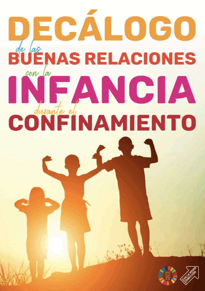 Decálogo de buenas relaciones con la infancia durante el confinamiento